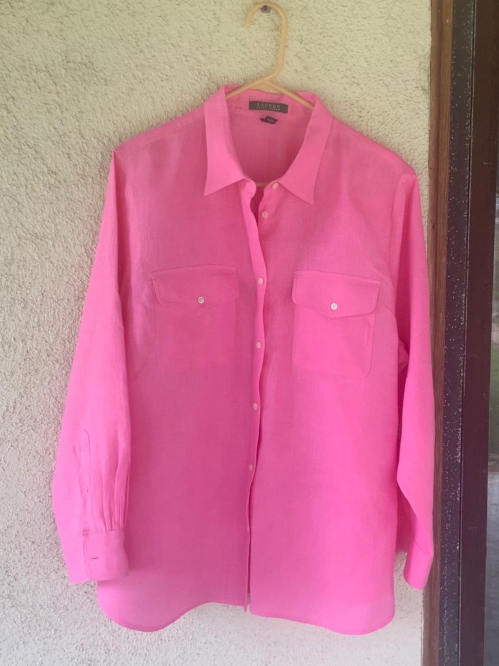 RALPH LAUREN LINEN SHIRT